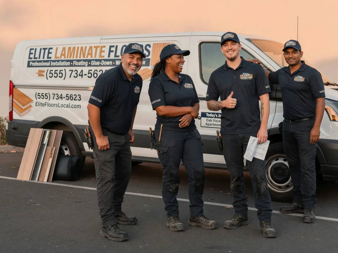 Laminate flooring installation company in Blandon, PA
